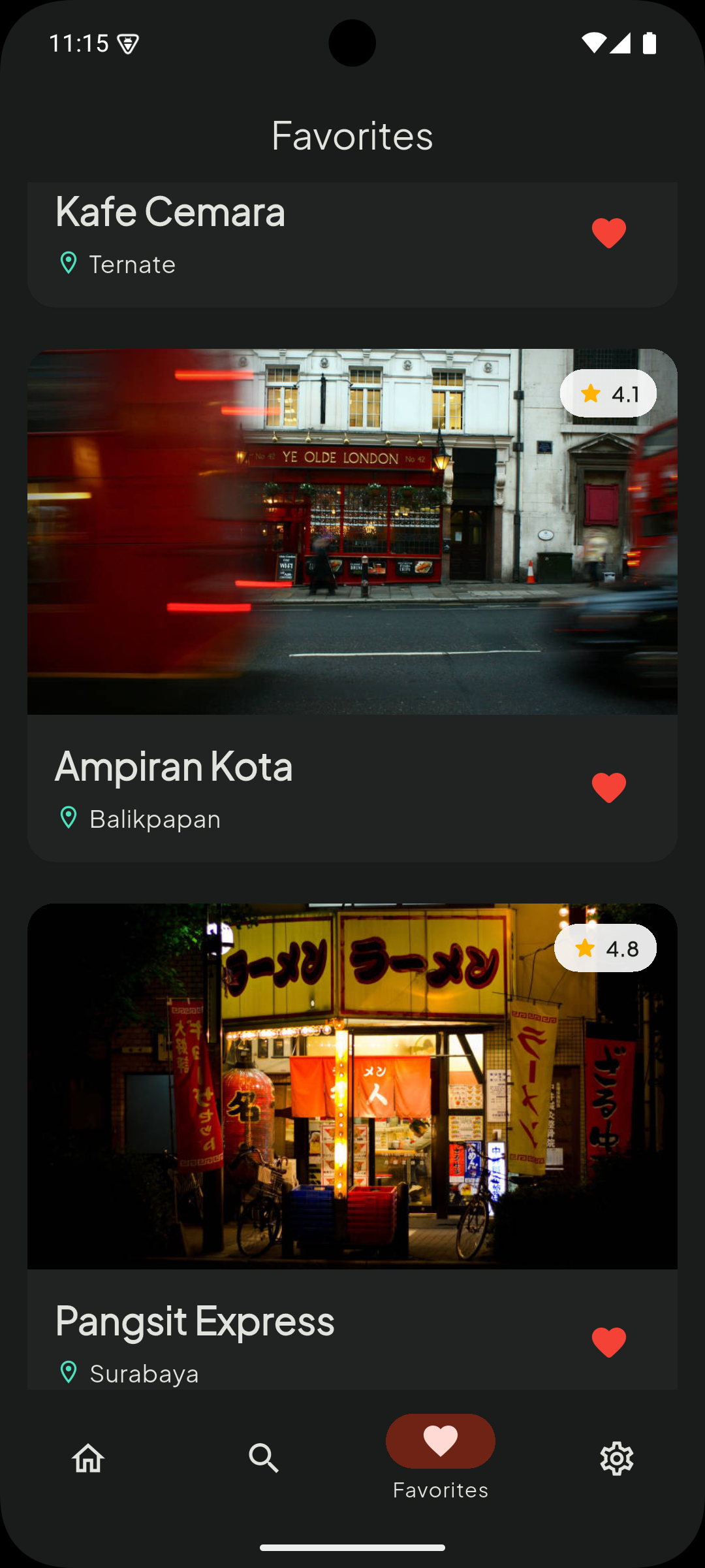 NyamNyam screenshot