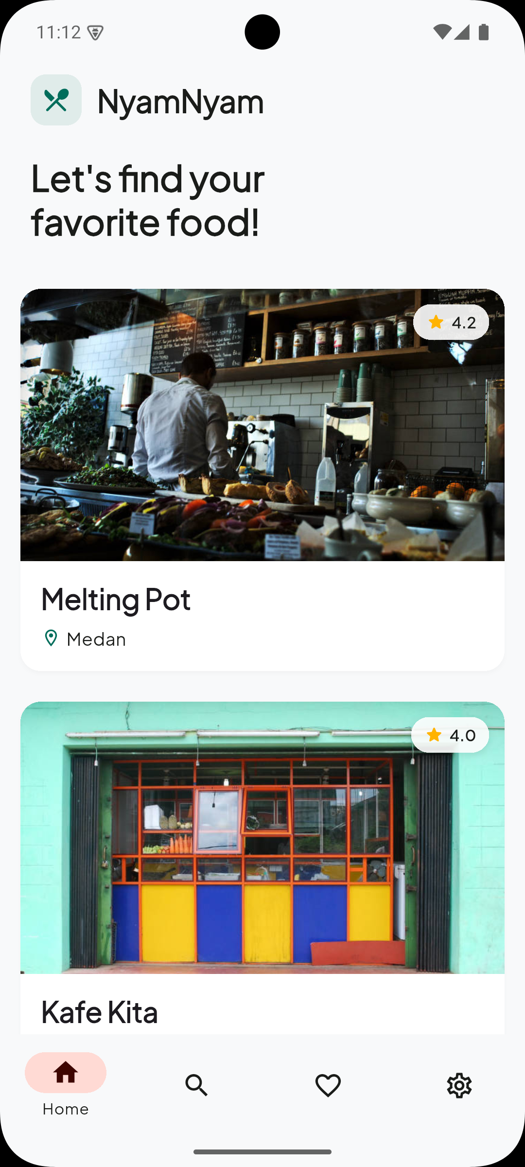 NyamNyam screenshot